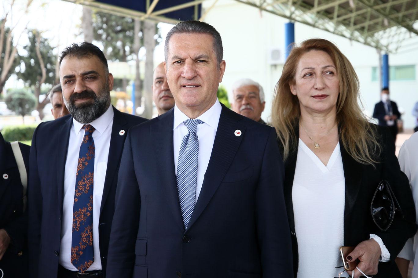 Adana’da konuşan TDP Genel Başkanı Sarıgül, genel af çağrısını tekrarladı