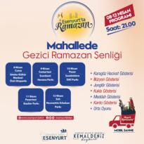 ESENYURT’TA RAMAZAN ETKİNLİKLERİ BAŞLADI