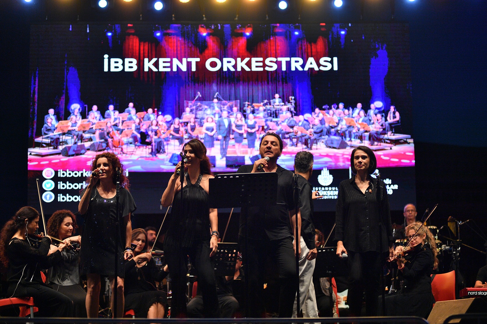 Beylikdüzü Belediyesi’nin ev sahipliğinde Açık Hava Konserleri.