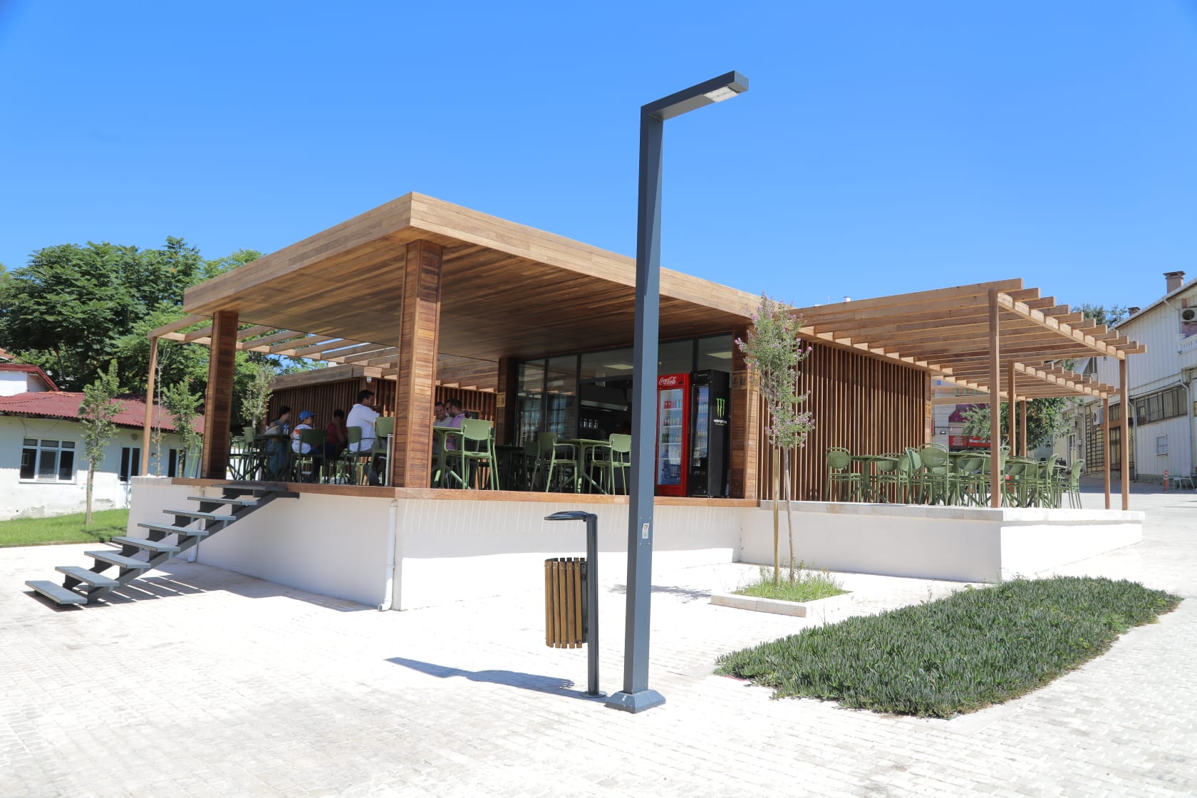 Belediye Kafe hizmete açıldı