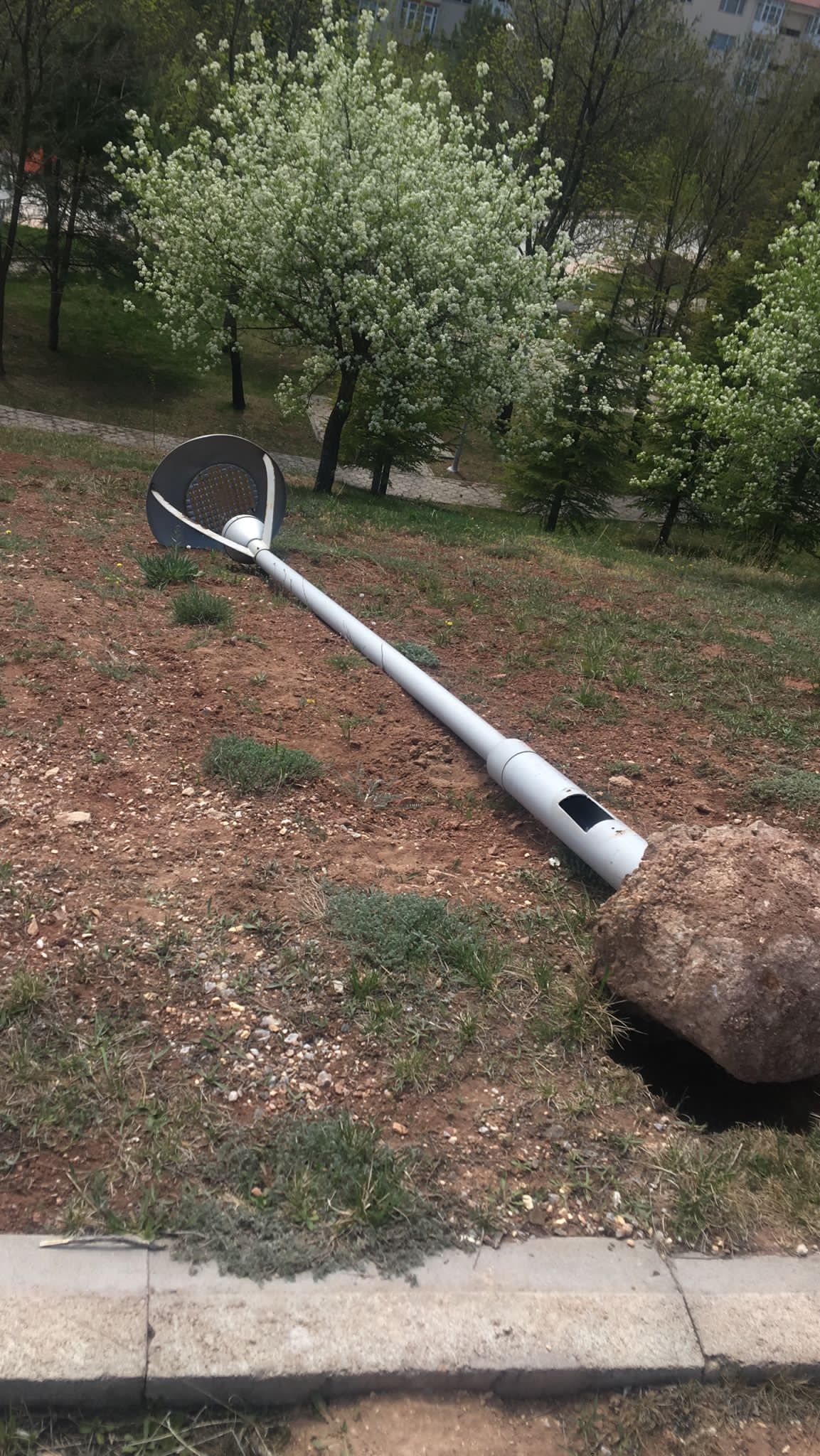 Şehir vandalları iş başında