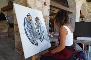 1. Ulusal Resim Çalıştayı bugün itibariyle başladı.