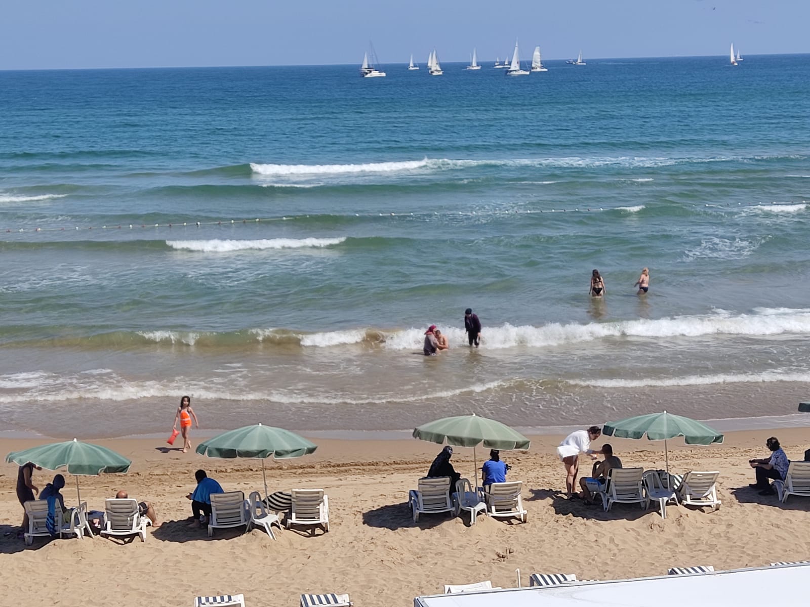 Özel çocuklar için mutlu bir gün..