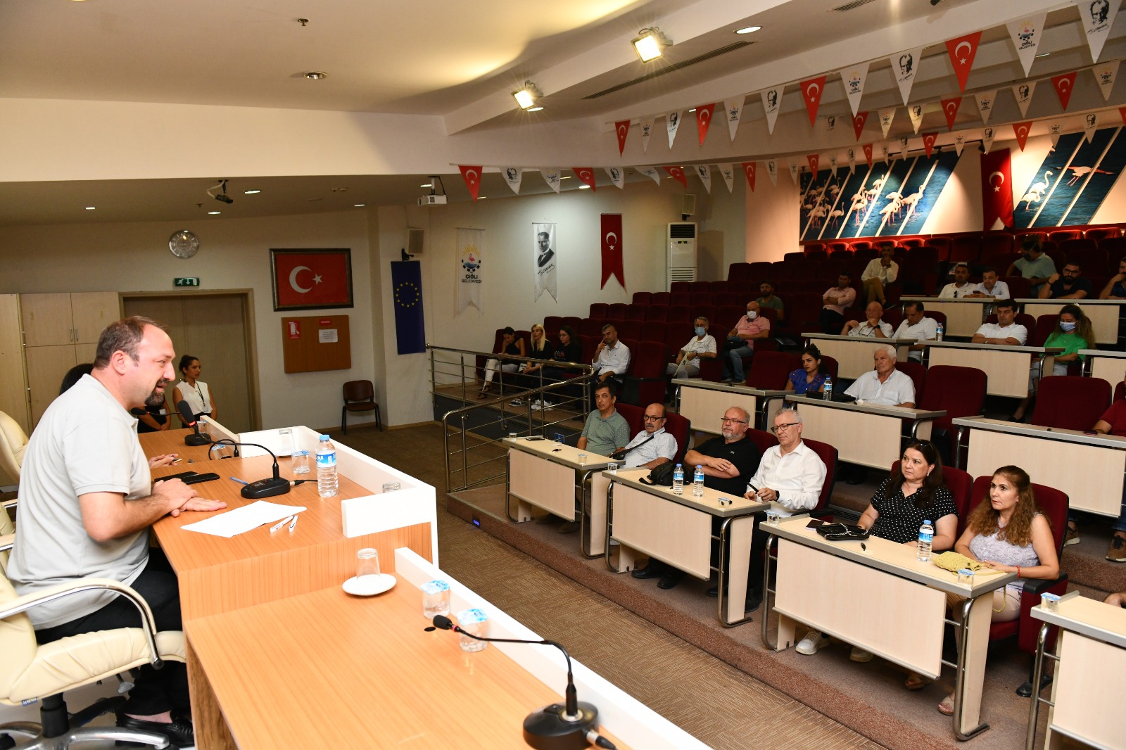 Başkan Gümrükçü Şantiye Şefleriyle Buluştu