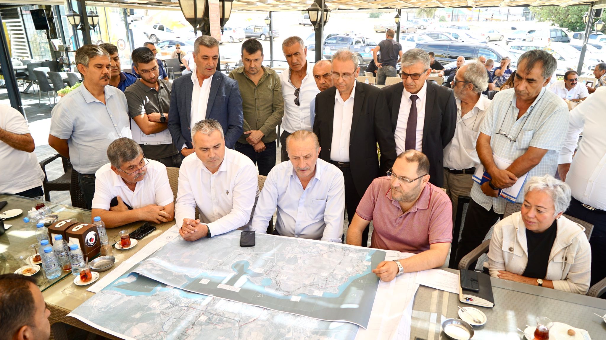 Didim Belediyesi çalışmaları için yüklenici firmaya yer teslimi gerçekleştirildi.