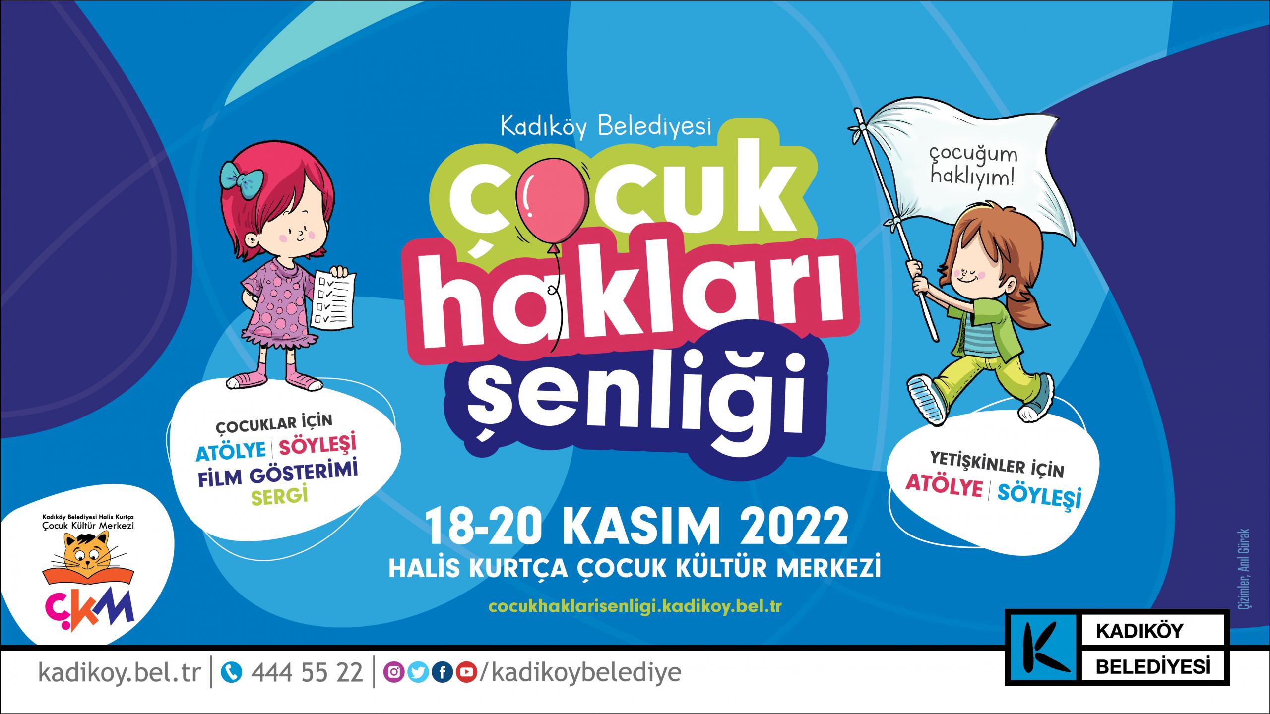 Kadıköy’de ‘Çocuğum Haklarım Var’ şenliği başlıyor.