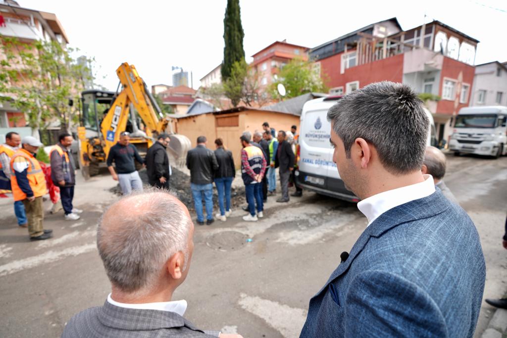 Başkan Yüksel: “Kartal’ın Altyapısı Tamamlanana Kadar Çalışmaya Devam”