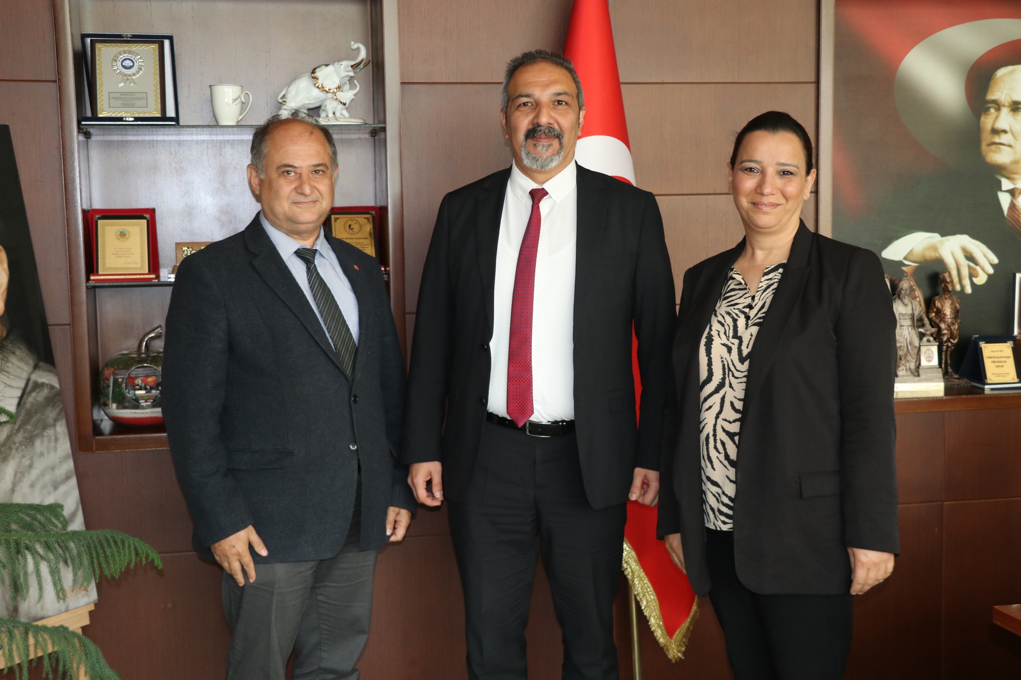 Söke Sağlık Hizmetleri MYO Müdürü Öztürk’ten, Söke Belediyesi’ne ziyaret