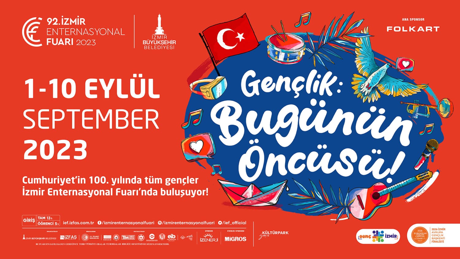 92. İzmir Enternasyonal Fuarı dev kortejle başlıyor