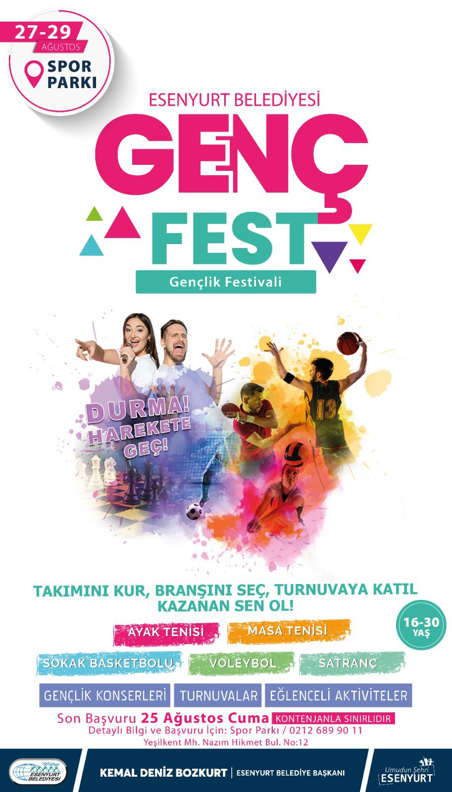 ESENYURT’UN İLK GENÇLİK FESTİVALİ BAŞLIYOR (6)