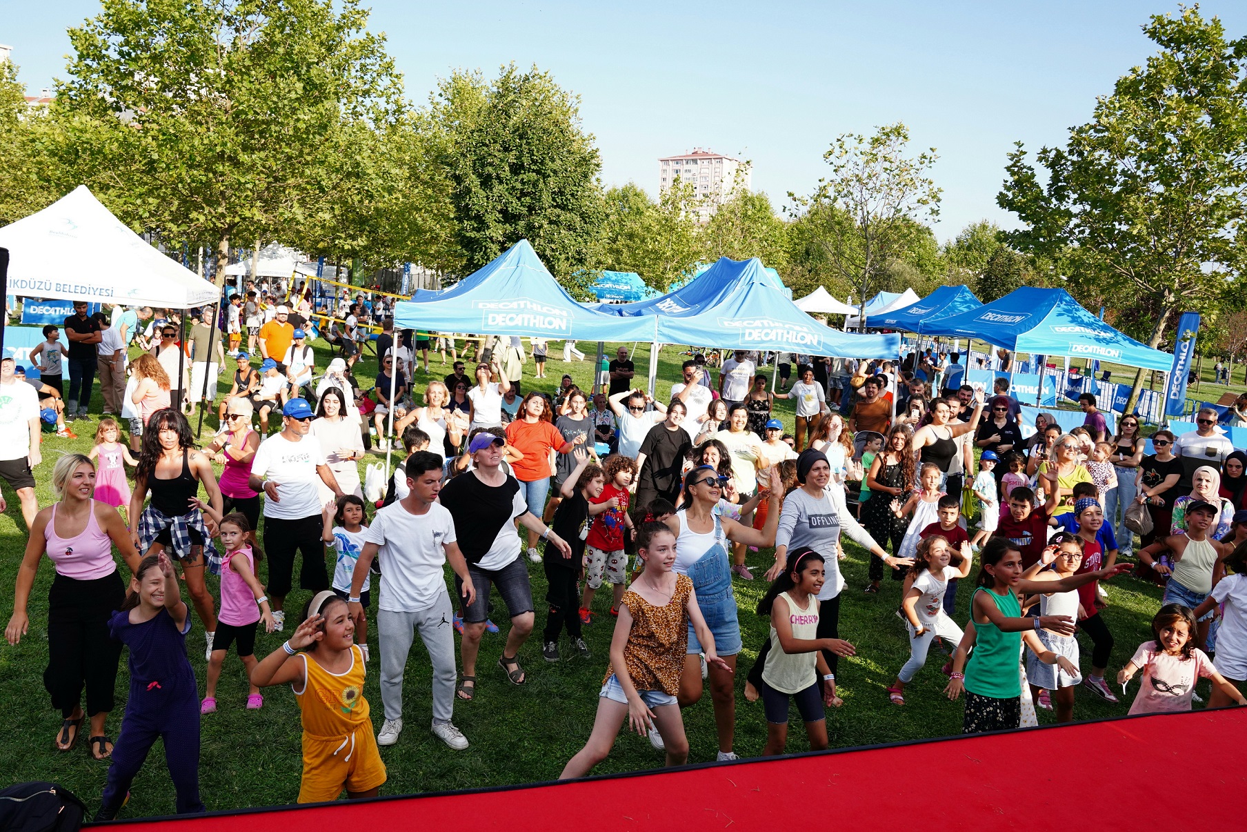 Spor Festivali, ilçe halkını Yaşam Vadisi’nde bir araya getirdi.