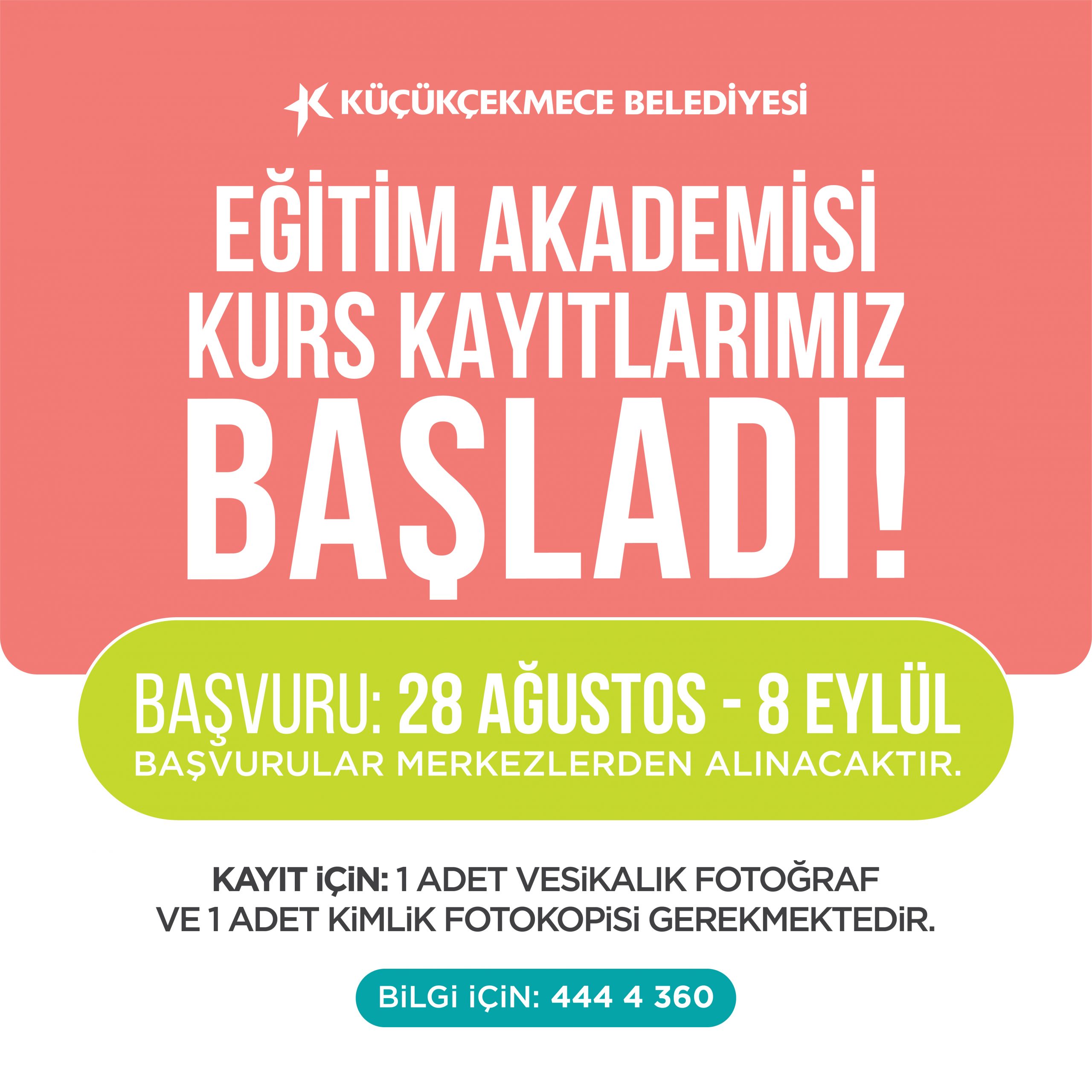 Ücretsiz sanat ve meslek edindirme kursları yeni dönem kayıtları başladı.