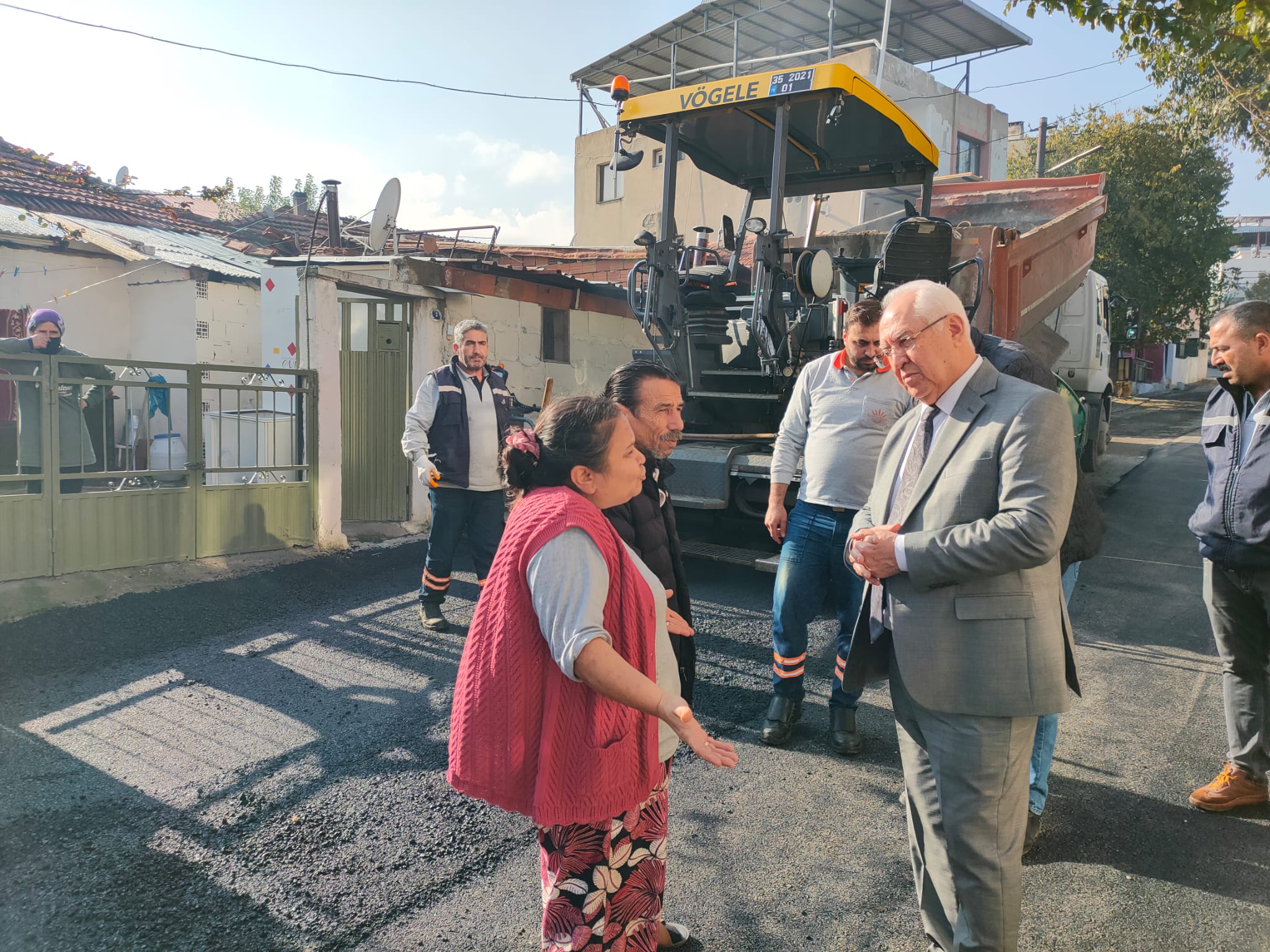 Başkan Selvitopu çalışmaları yerinde denetledi