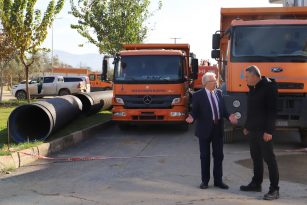 İZSU’dan Ödemiş’e dev yağmur suyu hattı yatırımı