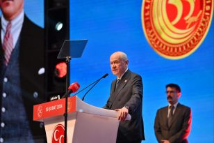 Milliyetçi Hareket Partisi kuruluşunun 55. Yılını coşkuyla kutladı.