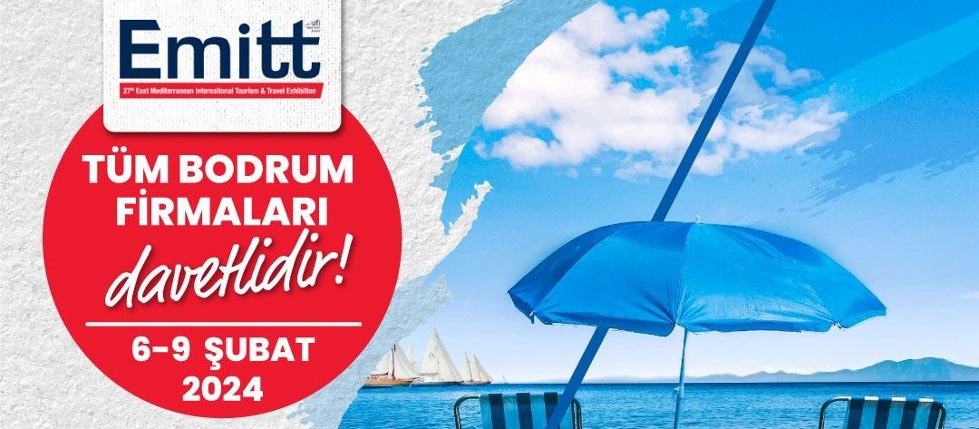 Bodrum, Emıtt Turizm Fuarında Yerini Alacak