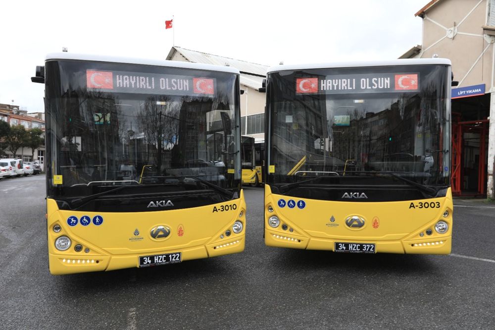 İstanbula 150 otobüs daha geliyor