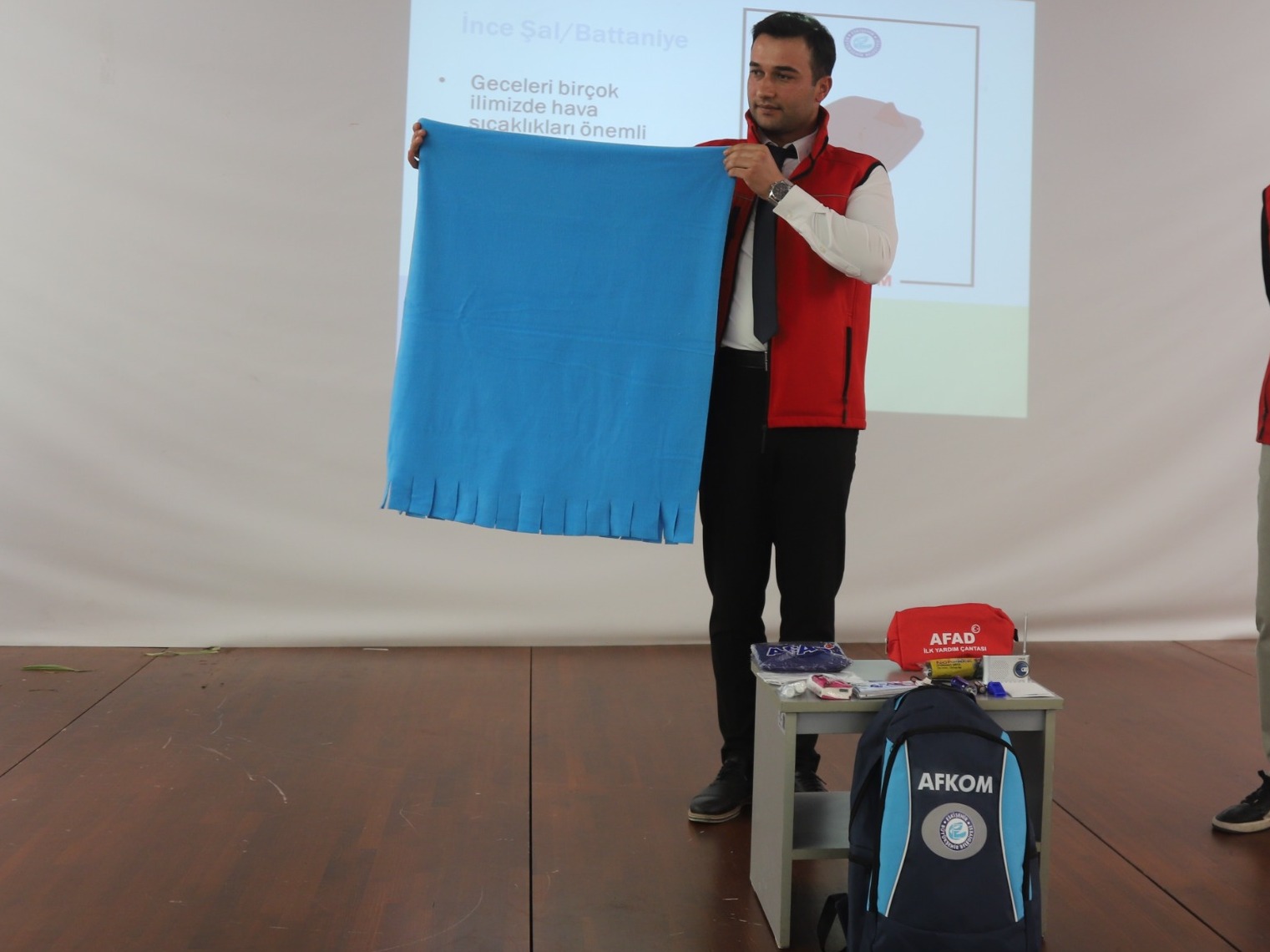 Afet ve Acil Durum Çantası Atölyesi