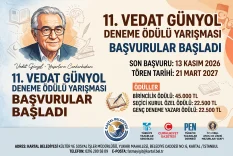 11vedat günyol deneme ödülü yarışması